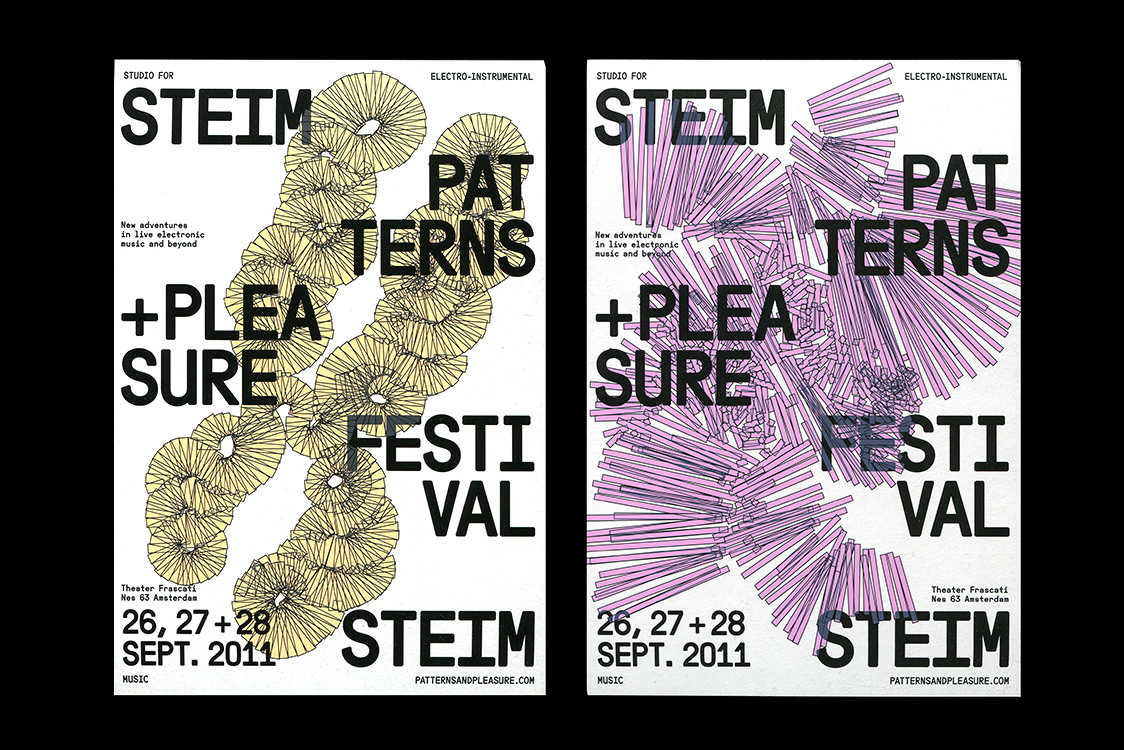 STEIM identity and website, 2011 — icw Remco van Bladel & Micha Bakker